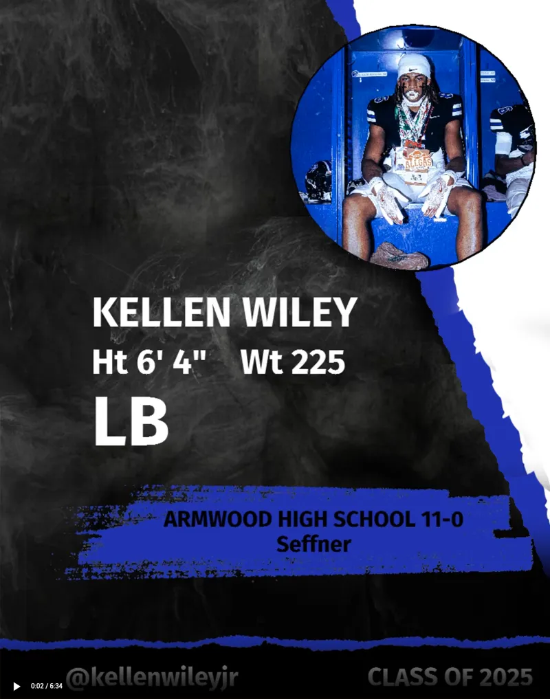 🎯 Kellen Wiley Jr. Senior Year Highlights: A Hurricane in the Making 🌪️
